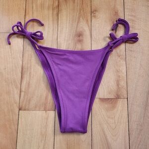 Tropic of C Violet Praia Bikini Bottom - S